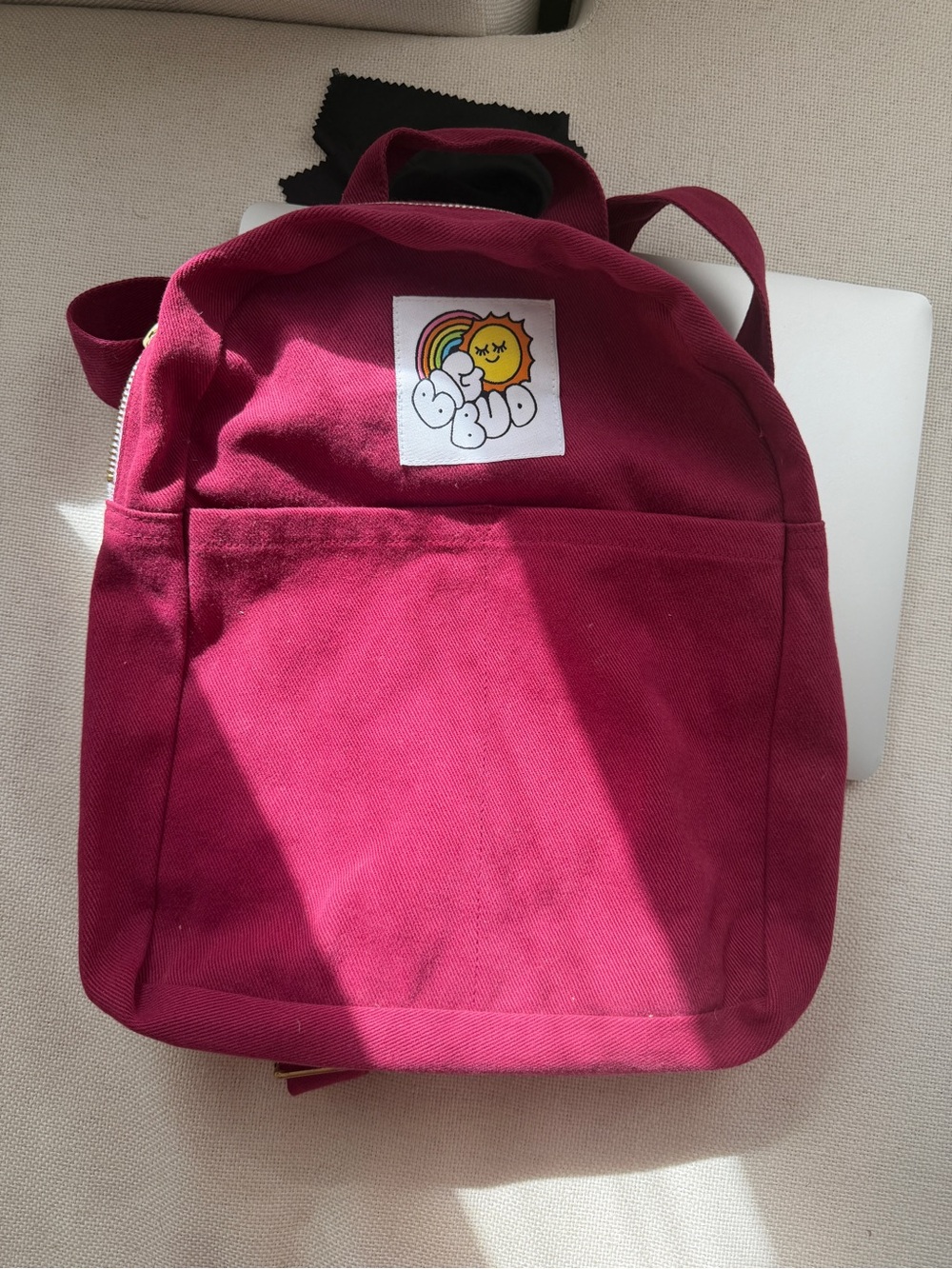 Big Bud Press Magenta Mini Canvas Backpack
